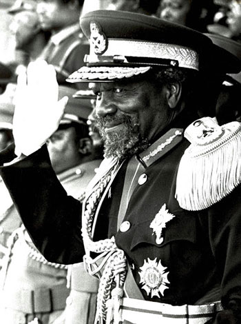 King Sobhuza II