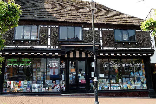 The Book Shop on the High Street in East Grinstead