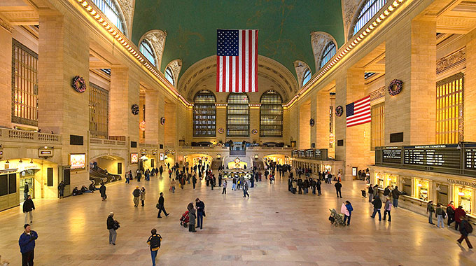 Grand Central Station Main Concourse in New York City.