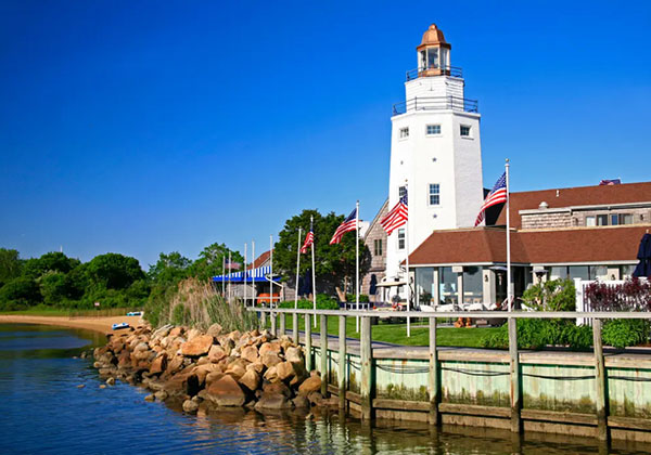 The Montauk Yacht Club in the Hamptons